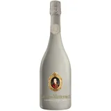 Fürst von Metternich Grauburgunder Sekt Trocken (1x0,75 l) – Deutscher Premium-Sekt mit feiner Perlage & gelben Fruchtaromen– Elegantes Design in Mattgrau