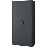 Jan Nowak C001 Aktenschrank 185 x 90 x 40 cm Silber