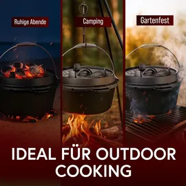 gusskönig Dutch Oven 9 L Gusseisen