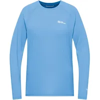 Jack Wolfskin Prelight Swift Langarm-t-shirt - Mid Blue -