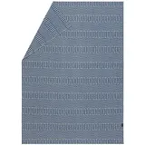 David Fussenegger Fussenegger Kuscheldecke Lino 135 x 200 cm Mischgewebe Blau Marine