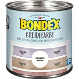 Bondex Kreidefarbe Kreativ Weiß matt 0,5 l