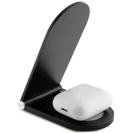 Mercedes-Benz Mercedes Silver Stars MagSafe 2in1 15W Schwarz