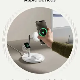 Anker MagGo Wireless Charging Station (3-in-1, Dock Stand) weiß