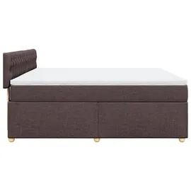 vidaXL Boxspringbett 180 x 200 cm Braun