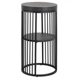 Actona Nachtschrank Strington 35 x 35 x 65 cm Schwarz