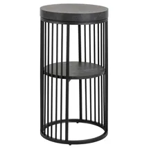 Actona Nachtschrank Strington 35 x 35 x 65 cm Schwarz