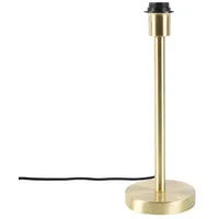 QAZQA Klassische Tischlampe Messing ohne Schirm - Simplo