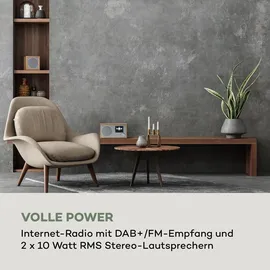 Auna Silver Star Mini Two Internet silber