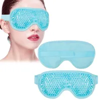 Augenmaske Kühlend Kühlmaske Gesicht Kühlbrille für Migräne, Kopfschmerzen, Geschwollene, Müde Augen, Augenringe, Sinusschmerzen, Ice Eye Mask (1)