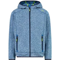 CMP Heavy Fix 3h60844 Kapuzenfleece - Dusty Blue / Stone - 16 Jahre