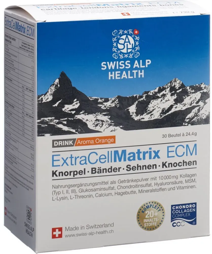 Extra Cell Matrix ECM Knorpel Orange