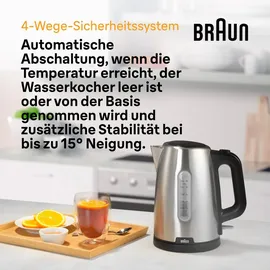 Braun PurShine WK 1500 edelstahl/schwarz