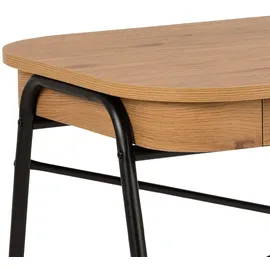 AC Design Schreibtisch Blueton natur / Weiß