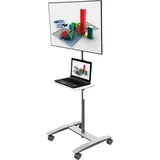 Dataflex Computertisch Workstation Viewmate 712 silber silberfarben