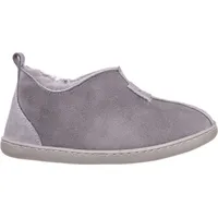 Vanuba Kalahari Lammfell Hausschuhe Damen Schuhe - Badelatschen Damen Hausschuhe - Leder Wolle Pantoffeln Damen - Bequeme Schuhe Damen Lammfell-Hau... - Grau - 39
