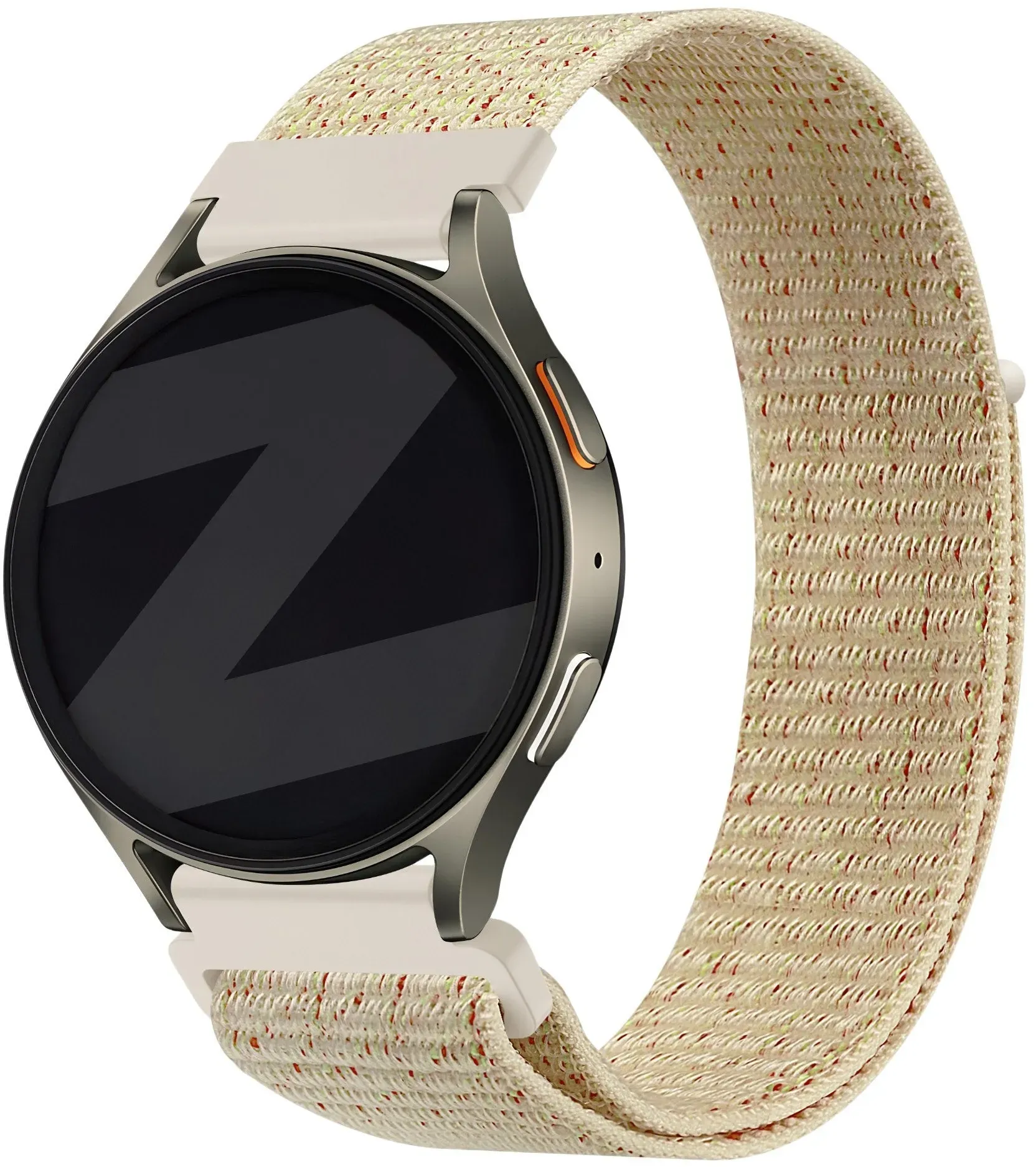 Bandz ICE Smart 3.0 Rectangular 1.78 Armband Nylon 'Easy Fit' für ICE Smart 3.0 Rectangular 1.78 - Blossom - Klettverschluss