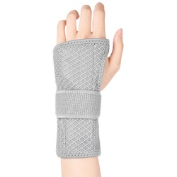 MAGICSHE Handgelenkschutz Daumenbandage Handgelenk-Stabilisator-Schiene grau L (Umfang des Handgelenks 21-26 cm)