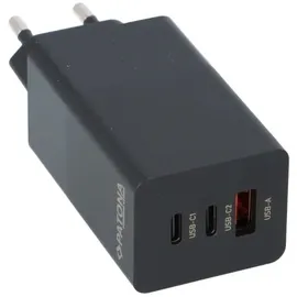 PATONA Premium GaN PD65W Adapter schwarz 2xUSB-C 1xUSB-A