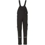 Planam Norit Damen Latzhose schwarz, Größe 50