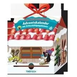 Trötsch Verlag Der kleine Maulwurf Adventskalender Haus mit 24 Minibüchern