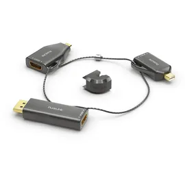 PureLink HDMI-Adapter-Set DVI-Adapter 4K Auflösung Schwarz