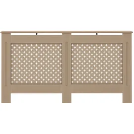 vidaXL Heizkörperverkleidung 152x19x81,5 cm MDF