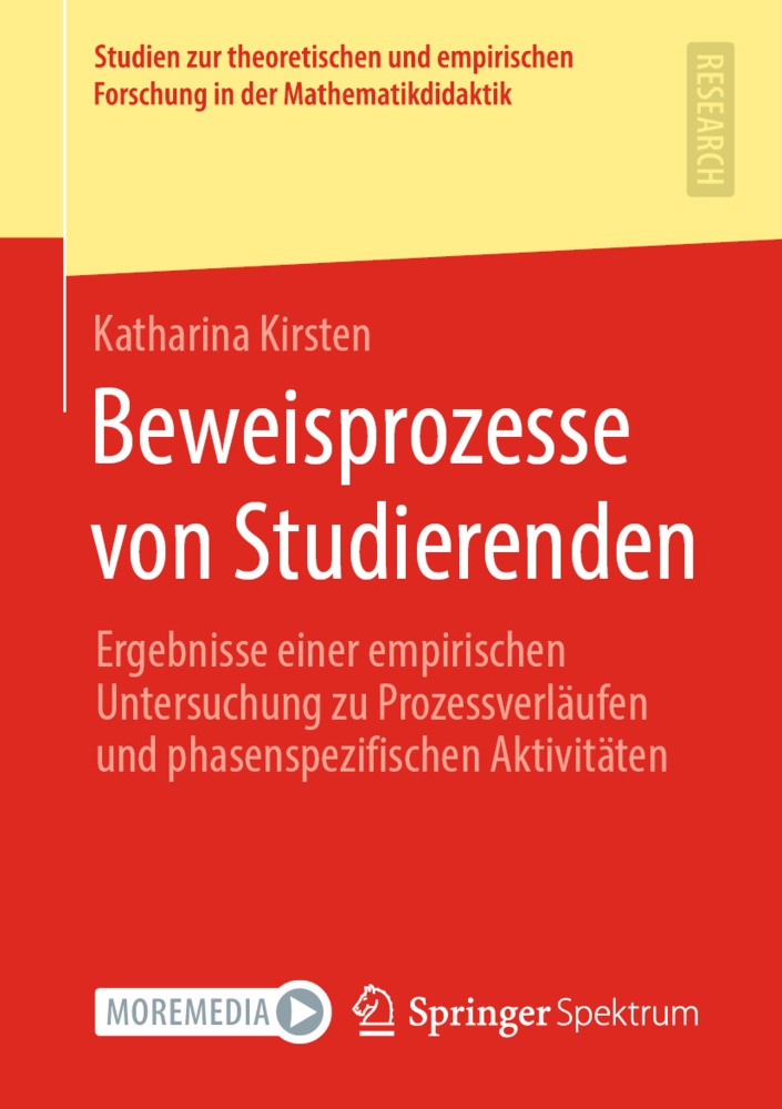 Beweisprozesse Von Studierenden - Katharina Kirsten  Kartoniert (TB)