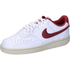 Nike Court Vision Low Next Nature Damen White/Muslin/Metallic Gold Star/Team Red 41