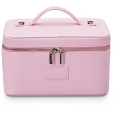 ETOILE Kosmetikkoffer – stilvoller Reise-Make-up-Organizer mit Trennwänden, Lavendel Pink, Kosmetikkoffer mit Reißverschluss und praktischem Tragegriff