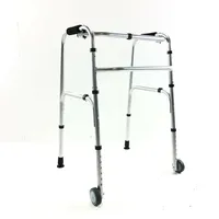 Antar Gehbock Aluminium faltbar grau mit 2 Rädern bis 150 kg