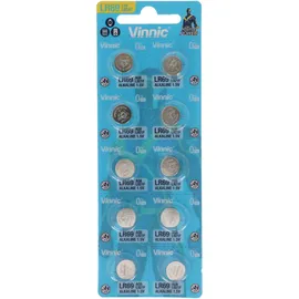 Vinnic Knopfzelle AG6 29 mAh 10 St.