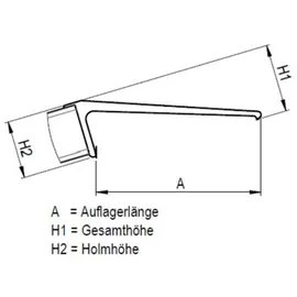 mauderer alutechnik Mauderer SuperLeicht-Steg CO