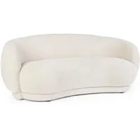 BIZZOTTO Sofa Tecla aus Boucle-Stoff, skandinavisches Design, beige natur, 2–3 Sitzplätze, gepolstert
