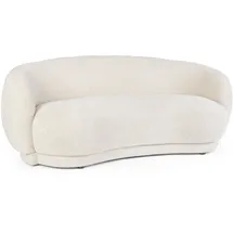BIZZOTTO Sofa Tecla aus Boucle-Stoff, skandinavisches Design, beige natur, 2–3 Sitzplätze, gepolstert