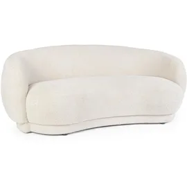 BIZZOTTO Sofa Tecla aus Boucle-Stoff, skandinavisches Design, beige natur, 2–3 Sitzplätze, gepolstert