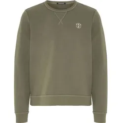 CHIEMSEE Sweatshirt in klassischer Passform, Dusty Olive, XXL