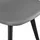 [en.casa] Esszimmerstuhl-Set, Grau,