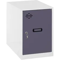 Simonrack Metallschrank mini zerlegt WEISS/ANTHRACITE 475x400x500 mm (Höhe x Länge x Breite)