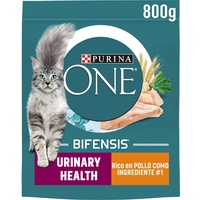 Purina One Bifensis Urinary Care Kroketten Katzen Huhn und Weizen, 8 Packungen mit 800 g