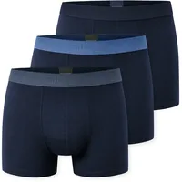 SCHIESSER Boxershorts 95/5 Multipacks blau XXL 3er Pack