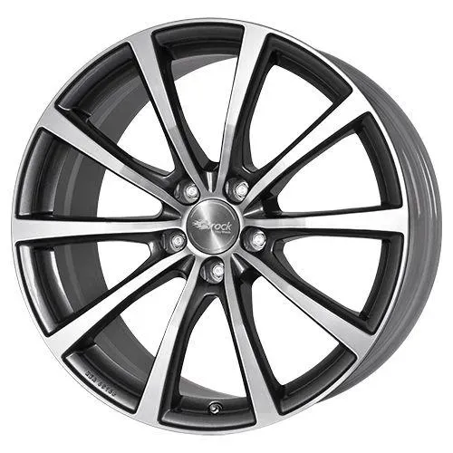 BROCK B32 himalaya grey vollpoliert 8.5Jx20 5x112 ET41
