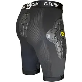 G-Form EX-1 gepolsterte Kompressionsshorts black-yellow/black XL