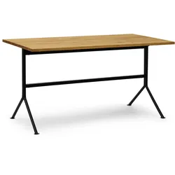 Normann Copenhagen - Kip Schreibtisch, 80 x 150 cm, Eiche / schwarz