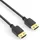 PureLink HDMI-Kabel PureInstall Slim 1 m Schwarz