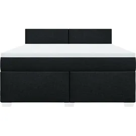 vidaXL Boxspringbett 180 x 200 cm Schwarz