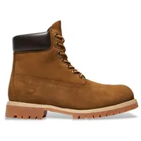 Timberland für Herren. TB172066EBL1 6-Zoll-Premium-Lederstiefel braun (44 W), Wohnung, Schnürsenkel, Lässig