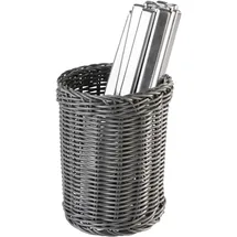 APS Besteckkorb ECONOMIC Ø 12 x 15 cm grau