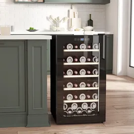 Homcom Weinkühlschrank Metall 53.8x79.8x45.1 cm