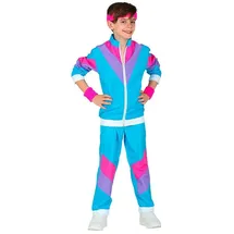 w widmann milano party fashion 80er-Jahre Trainingsanzug Kinder 2023 Kinder Blau Gr. S